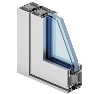 Fire protection window and door
