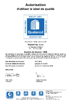  Aliplast Qualanod FR